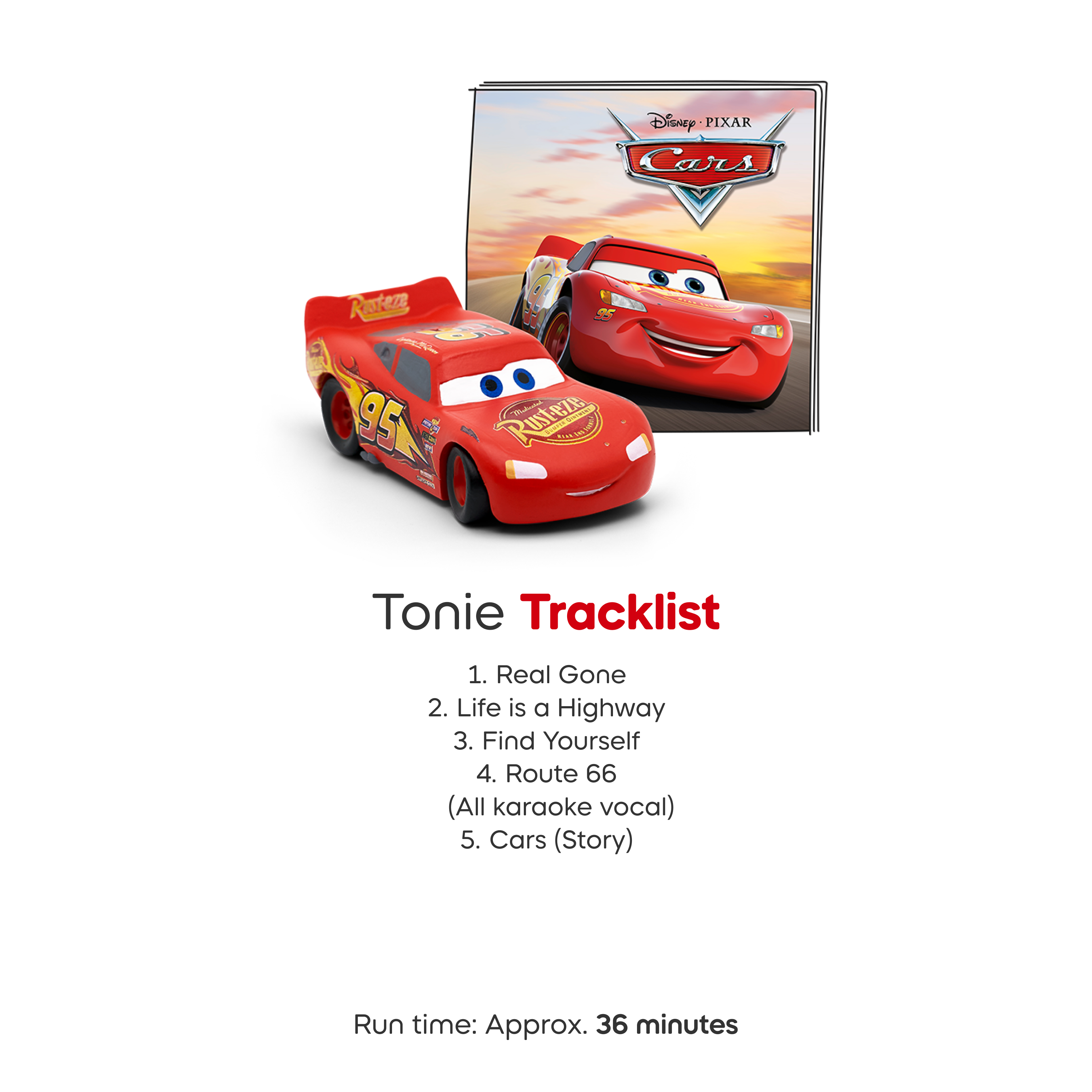  Tonies -  Disney & Pixar Cars: Lightning McQueen Tonie -  Electronics