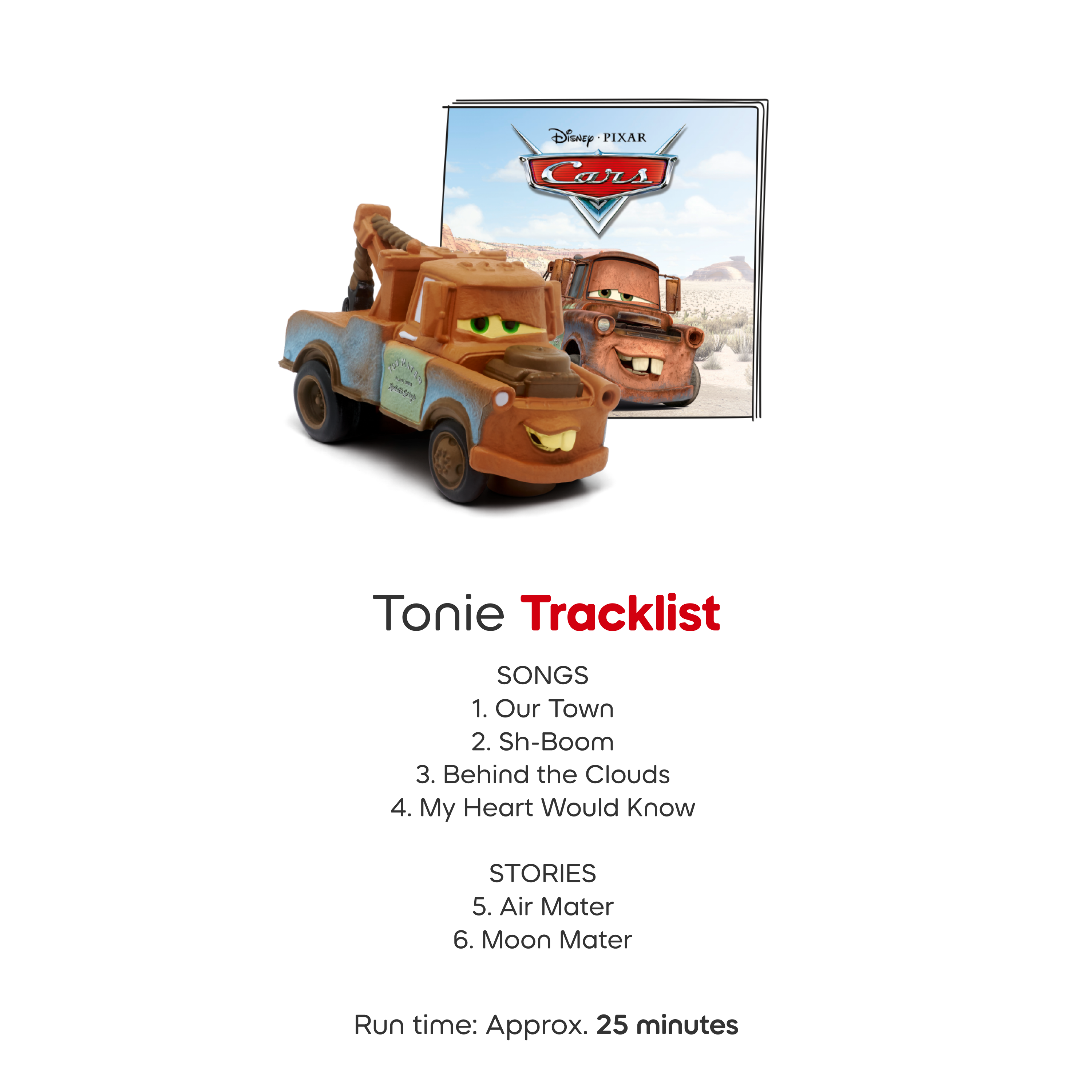  Tonies -  Disney & Pixar Cars: Mater Tonie -  Electronics