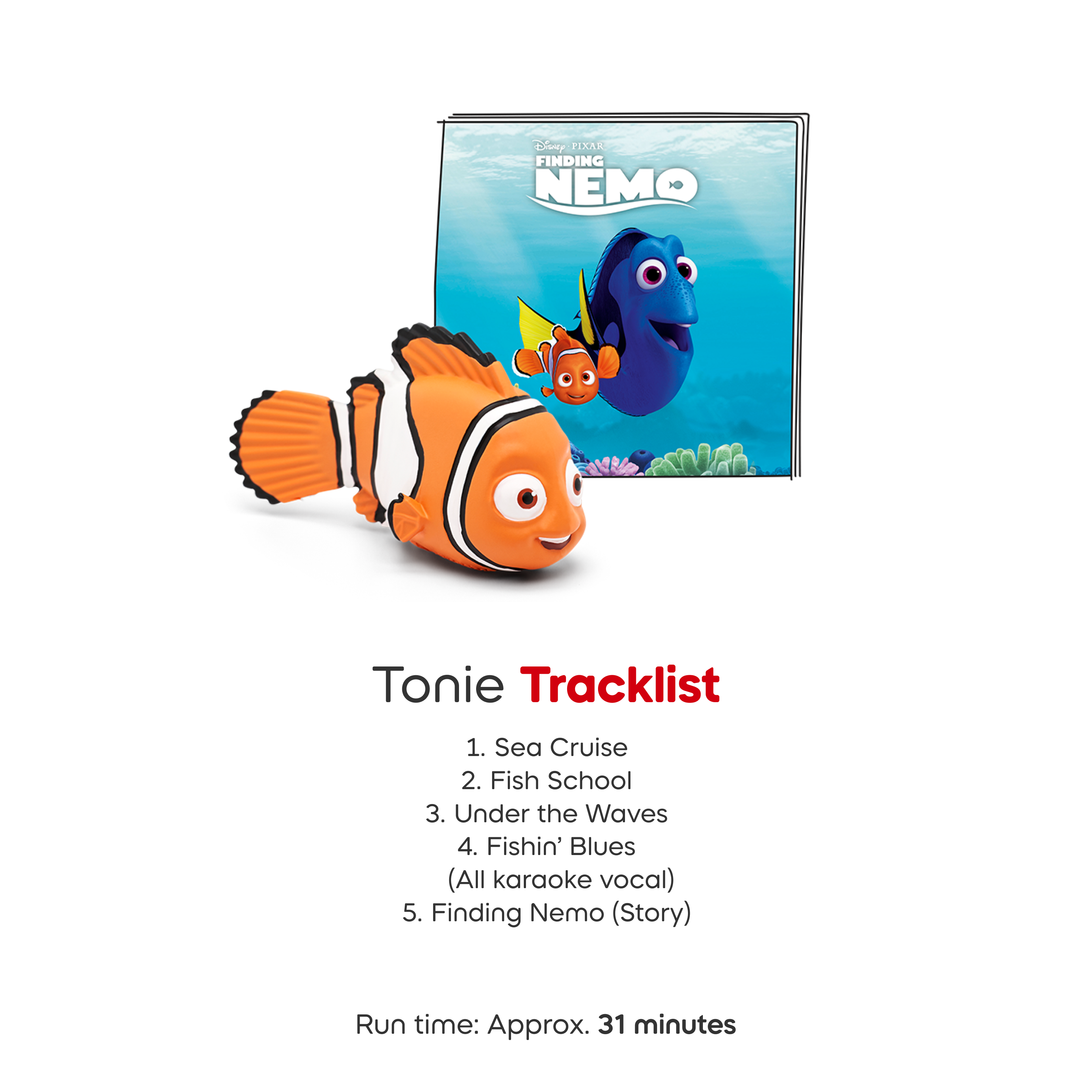  Tonies -  Disney & Pixar Finding Nemo Tonie -  Electronics