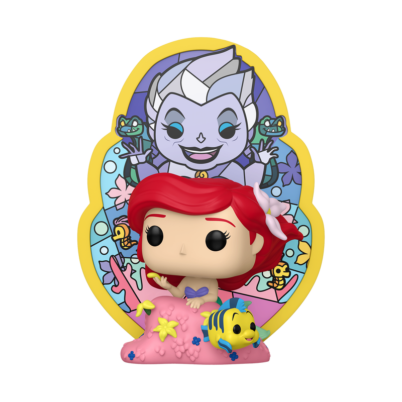 Funko -  Disney Pop! Deluxe Ariel (Ursula Stained Glass) -  World of Funko