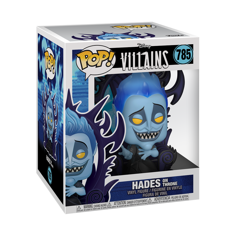  Funko -  Disney Pop! Deluxe Hades on Throne -  World of Funko
