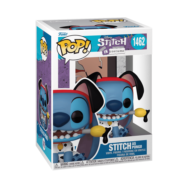  Funko -  Disney Pop! Stitch as Pongo -  World of Funko