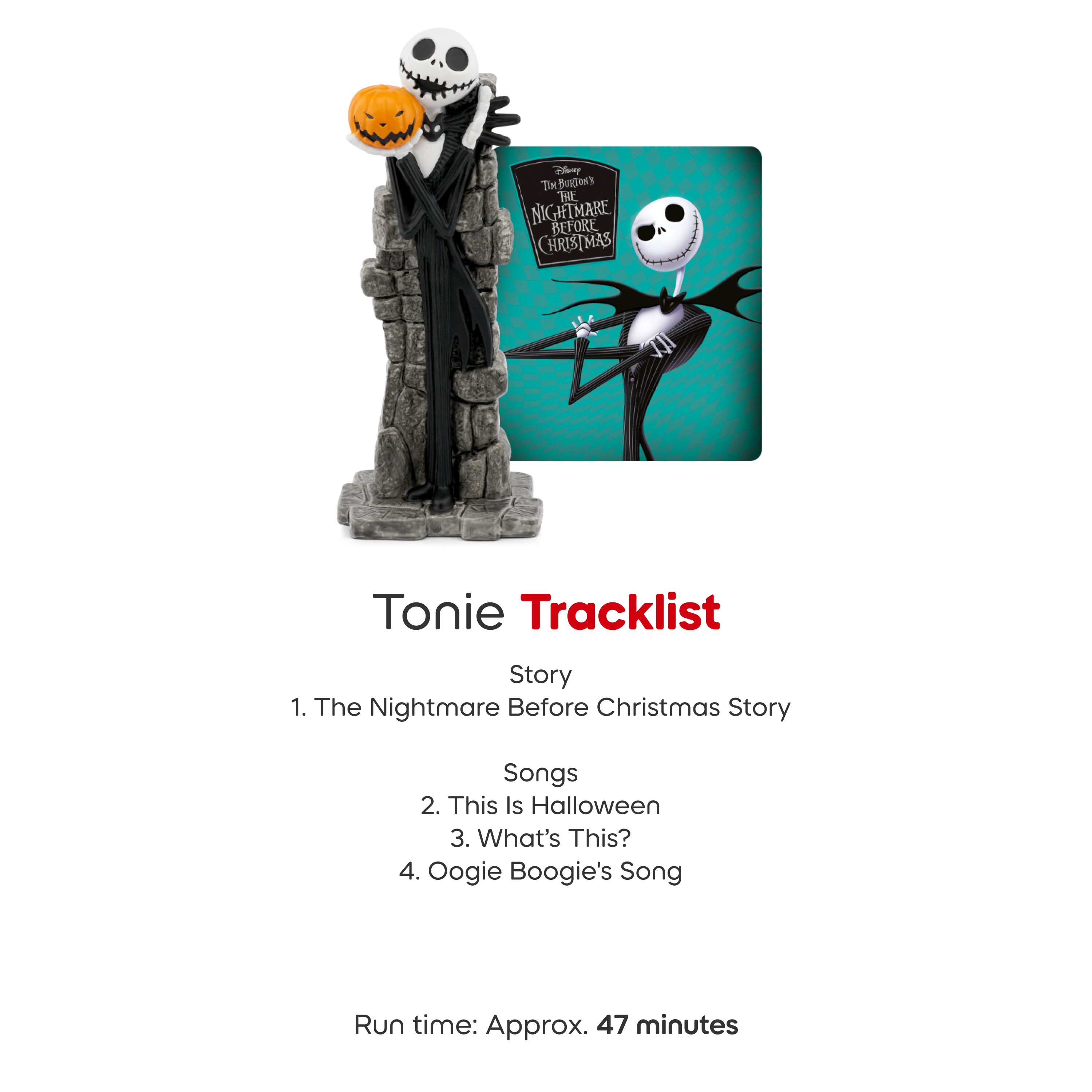  Tonies -  Disney The Nightmare Before Christmas Tonie -  Electronics