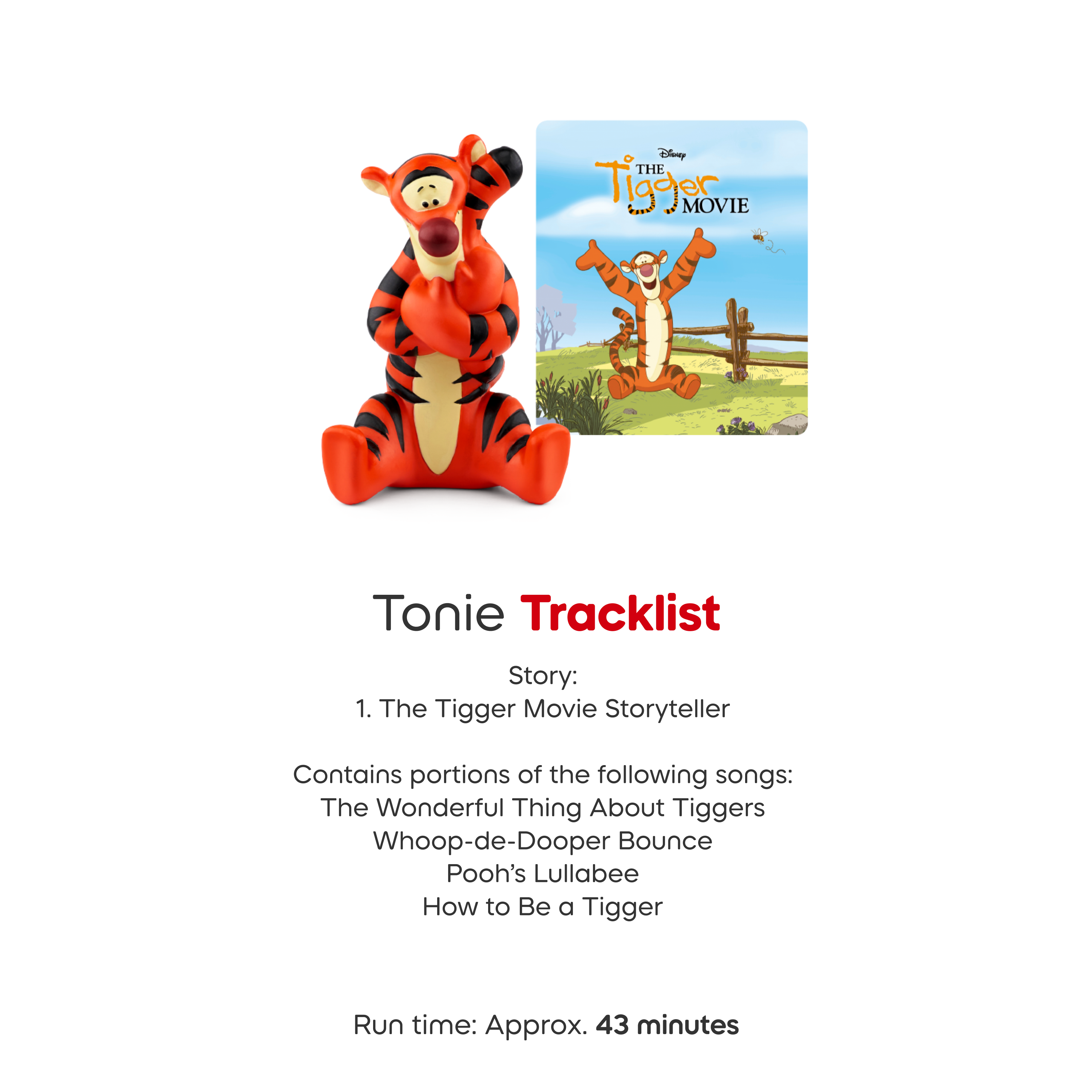  Tonies -  Disney Tigger Tonie -  Electronics