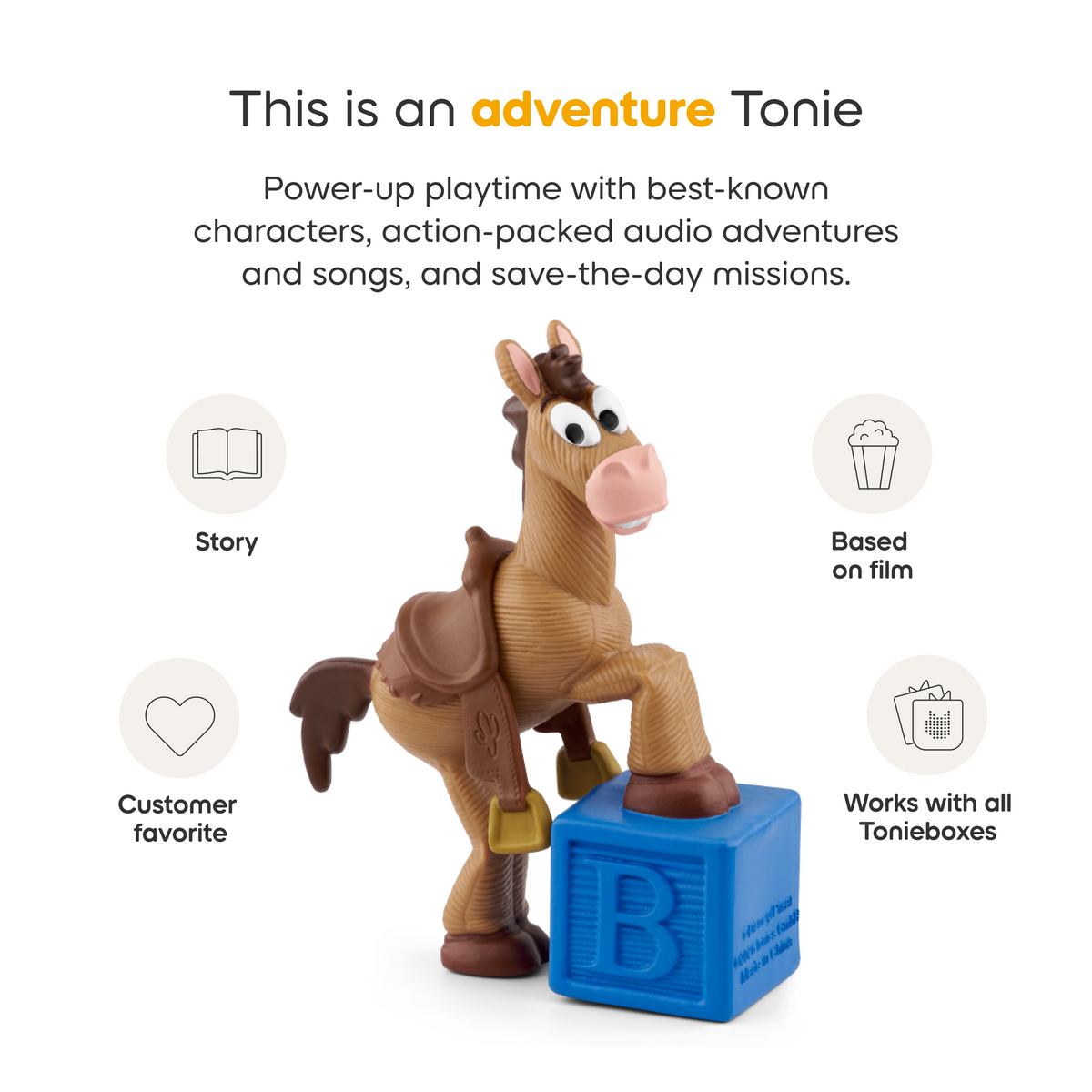 Tonies -  Disney and Pixar Toy Story 5: Bullseye Tonie -  Electronics