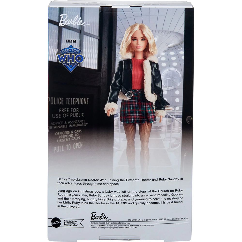  Barbie -  Doctor Who Ruby Sunday Barbie Doll -  World of Barbie