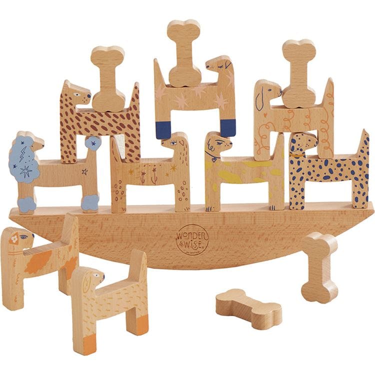  Wonder & Wise -  Dog Gone Balancing Game -  Infants