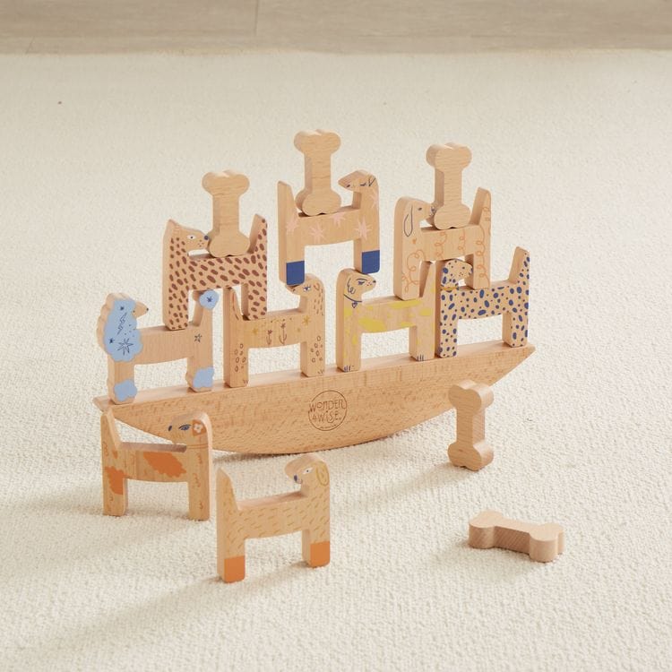  Wonder & Wise -  Dog Gone Balancing Game -  Infants