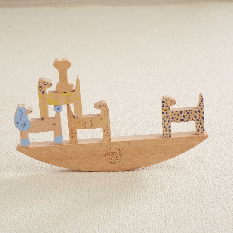  Wonder & Wise -  Dog Gone Balancing Game -  Infants