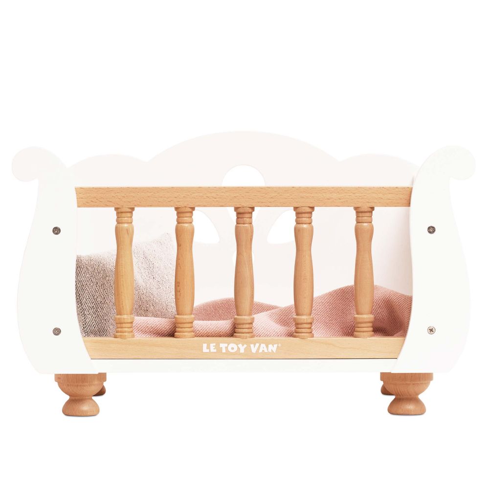  Le Toy Van -  Dolls Wooden Cot -  Dolls