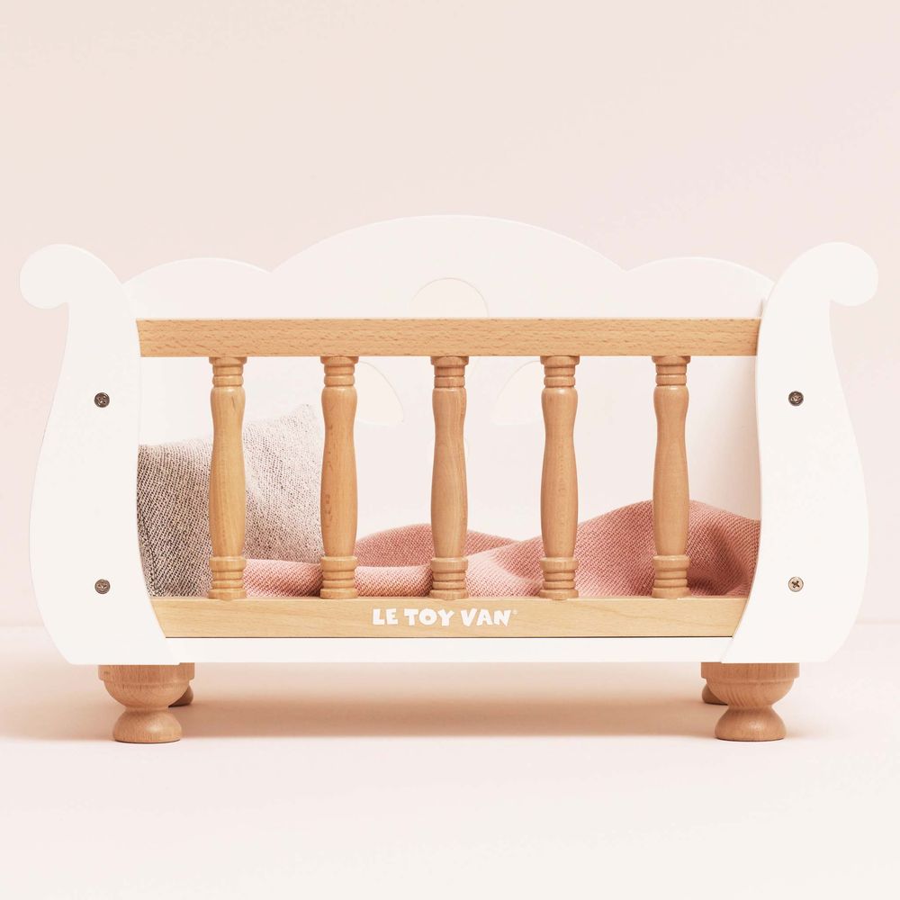  Le Toy Van -  Dolls Wooden Cot -  Dolls