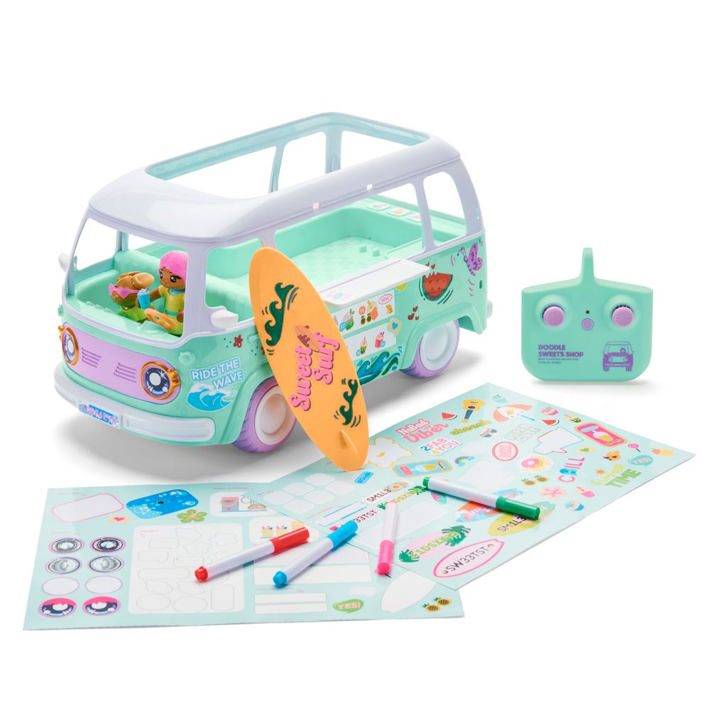  Sharper Image -  Doodle Sweets Shop Customizable RC Van -  Vehicles