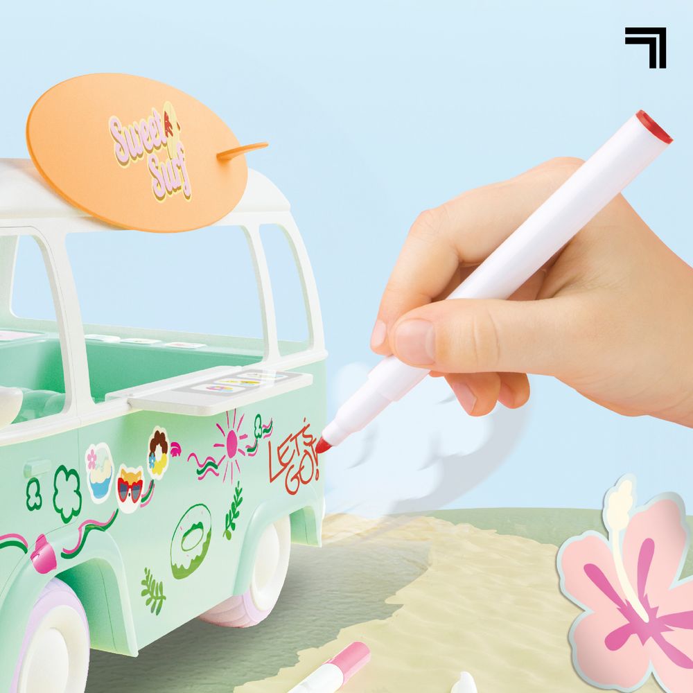  Sharper Image -  Doodle Sweets Shop Customizable RC Van -  Vehicles