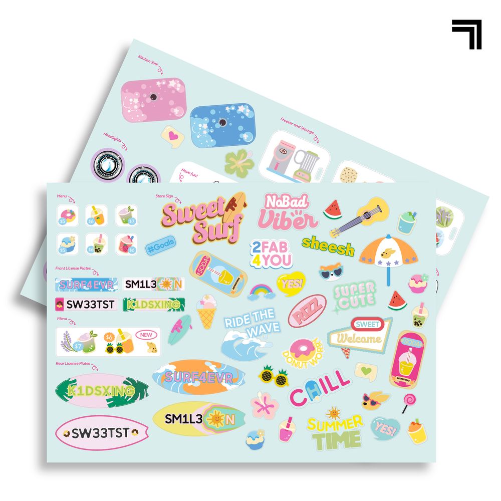  Sharper Image -  Doodle Sweets Shop Customizable RC Van -  Vehicles