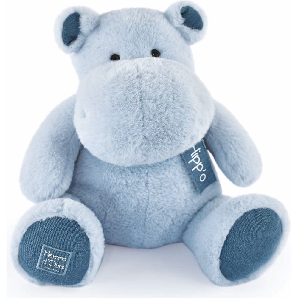 DouDou -  Dou Dou Hippo Blue Jean -  Plush