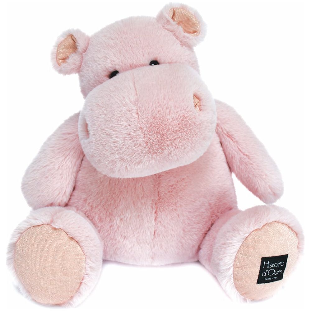 DouDou -  Dou Dou Hippo Dark Dust Pink -  Plush