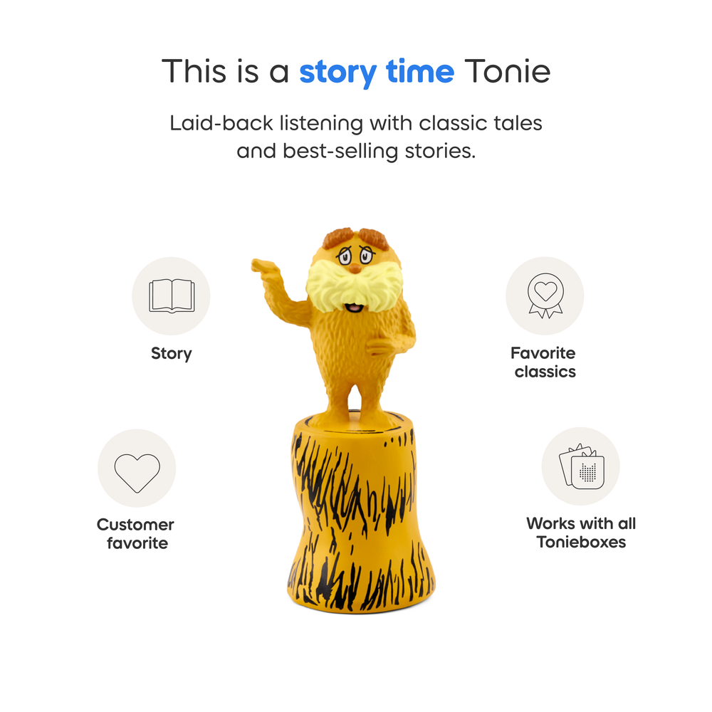  Tonies -  Dr. Seuss - The Lorax Tonie -  Electronics