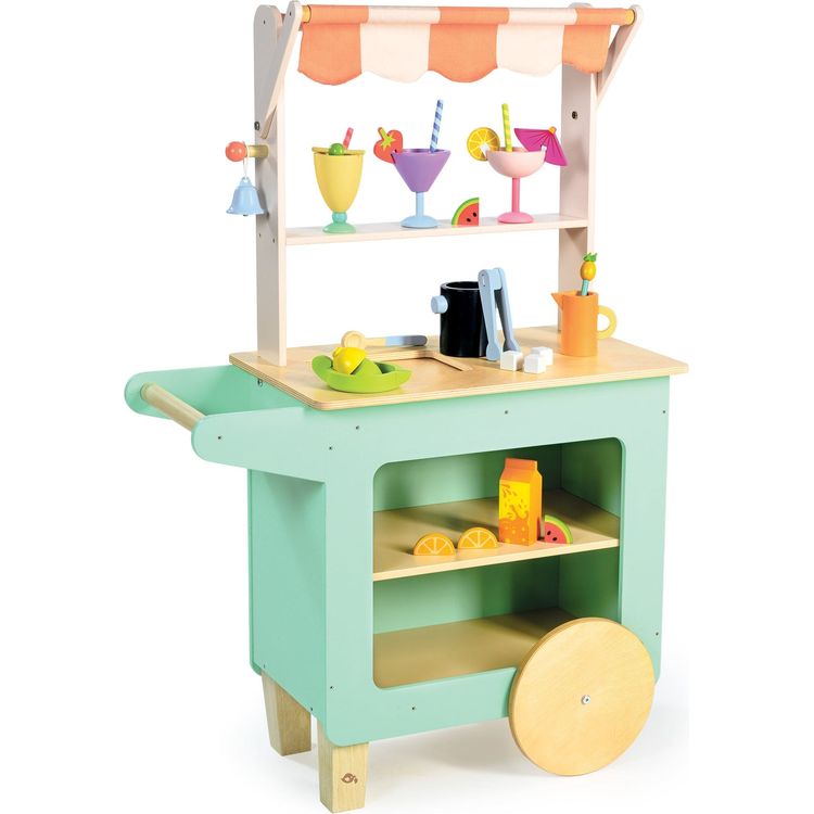  Tender Leaf Toys -  Drinks Trolley -  Preschool
