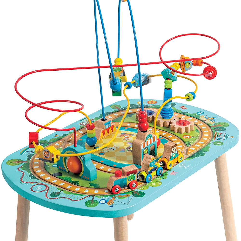 Twisting Railway Maze Table