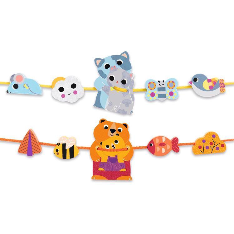  Djeco -  EL: FilaMum Threading Activity Toy -  Preschool