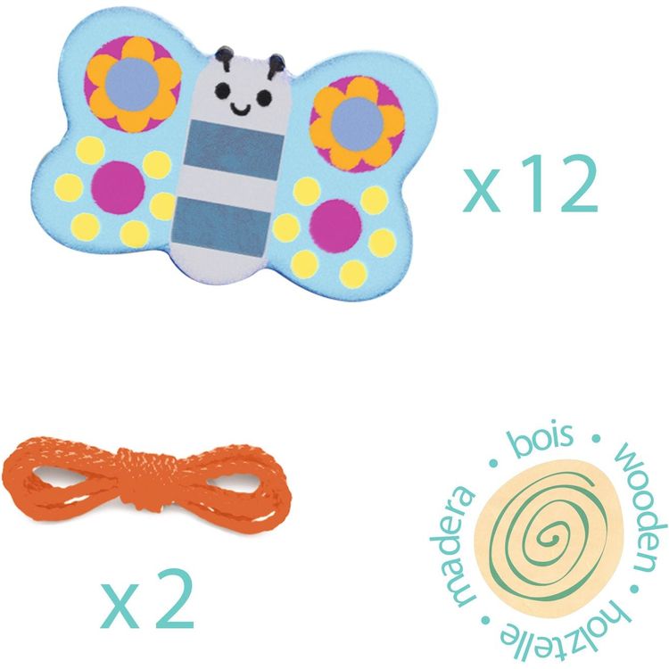  Djeco -  EL: FilaMum Threading Activity Toy -  Preschool