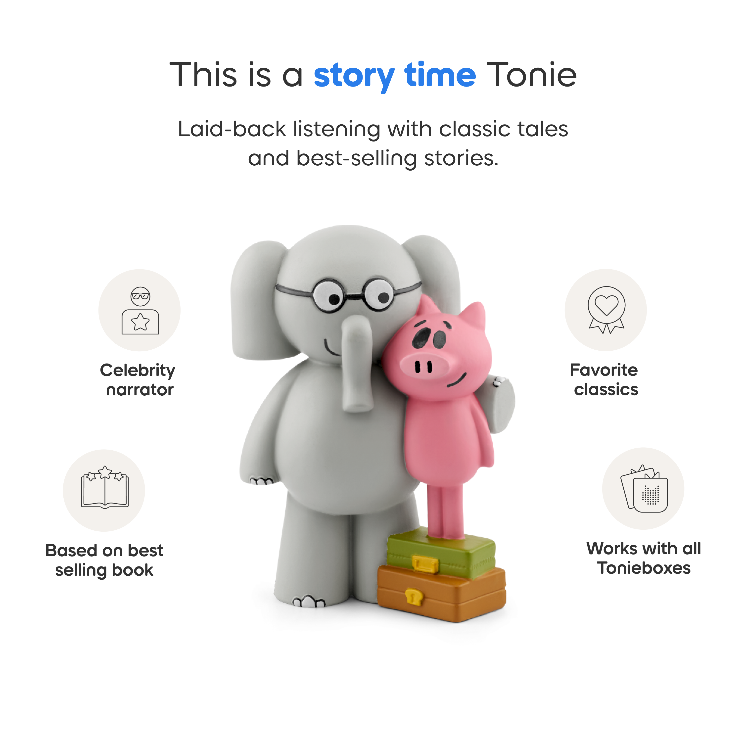  Tonies -  Elephant & Piggie Tonie -  Electronics