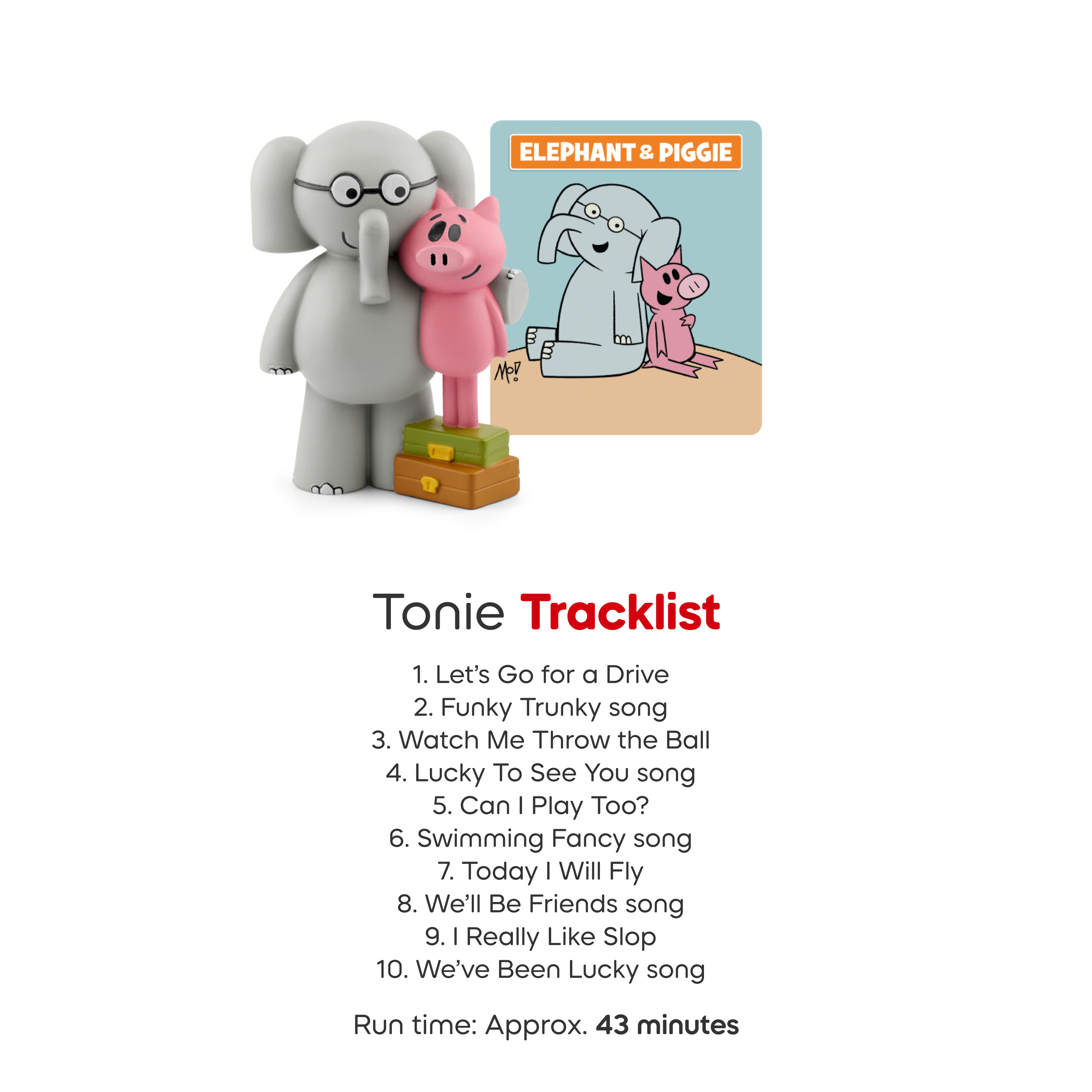  Tonies -  Elephant & Piggie Tonie -  Electronics