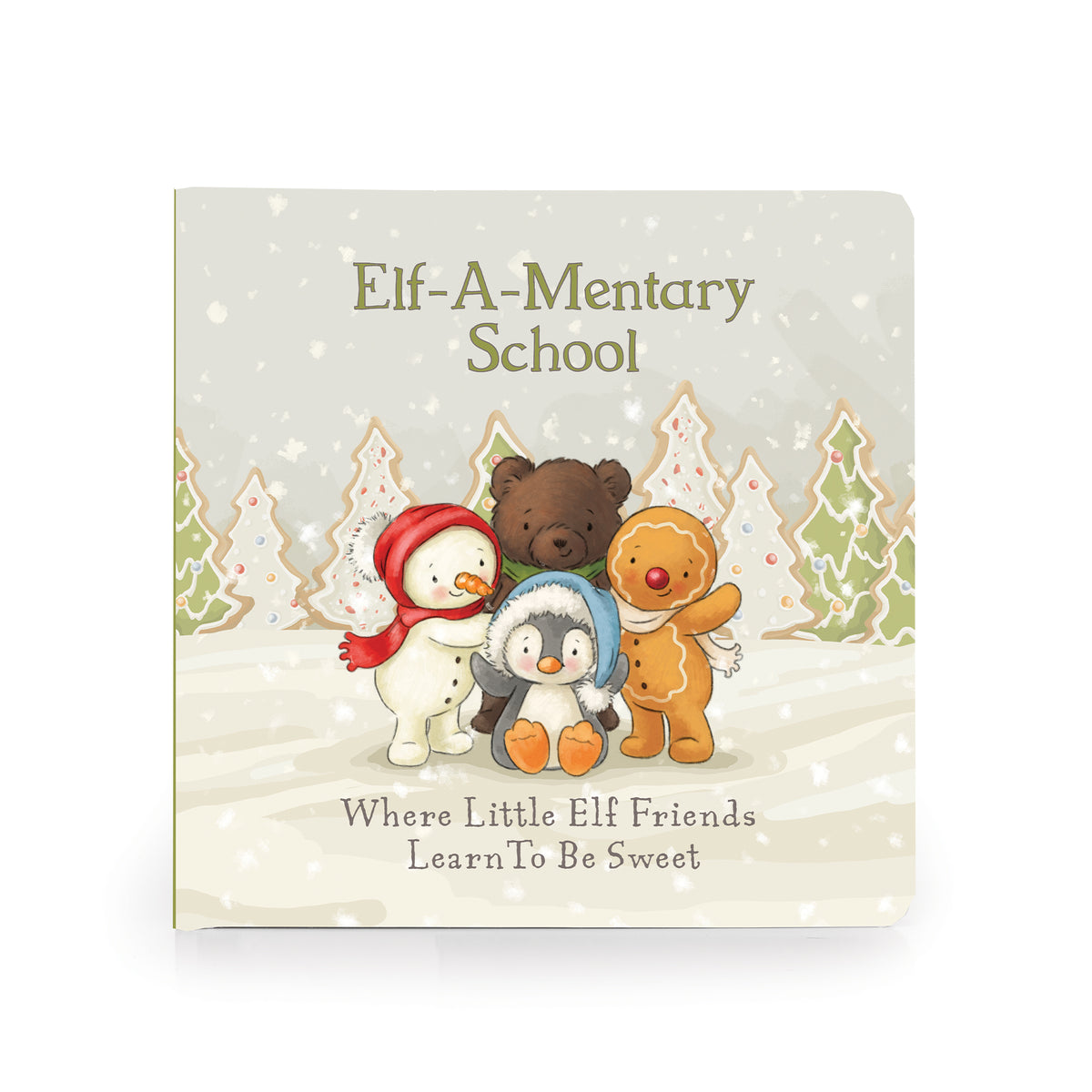 Bunnies By The Bay -  Elf-A-Mentary School- Where Little Ones Learn to be Sweet Board Book -  Books