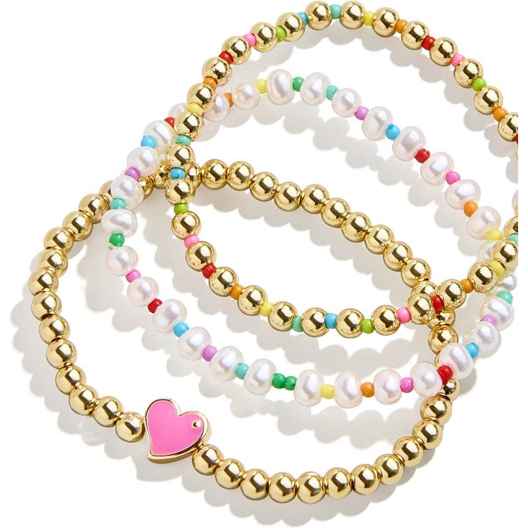  Minibar by BaubleBar -  Everything Nice Kids' Bracelet Set -  Trend Accessories