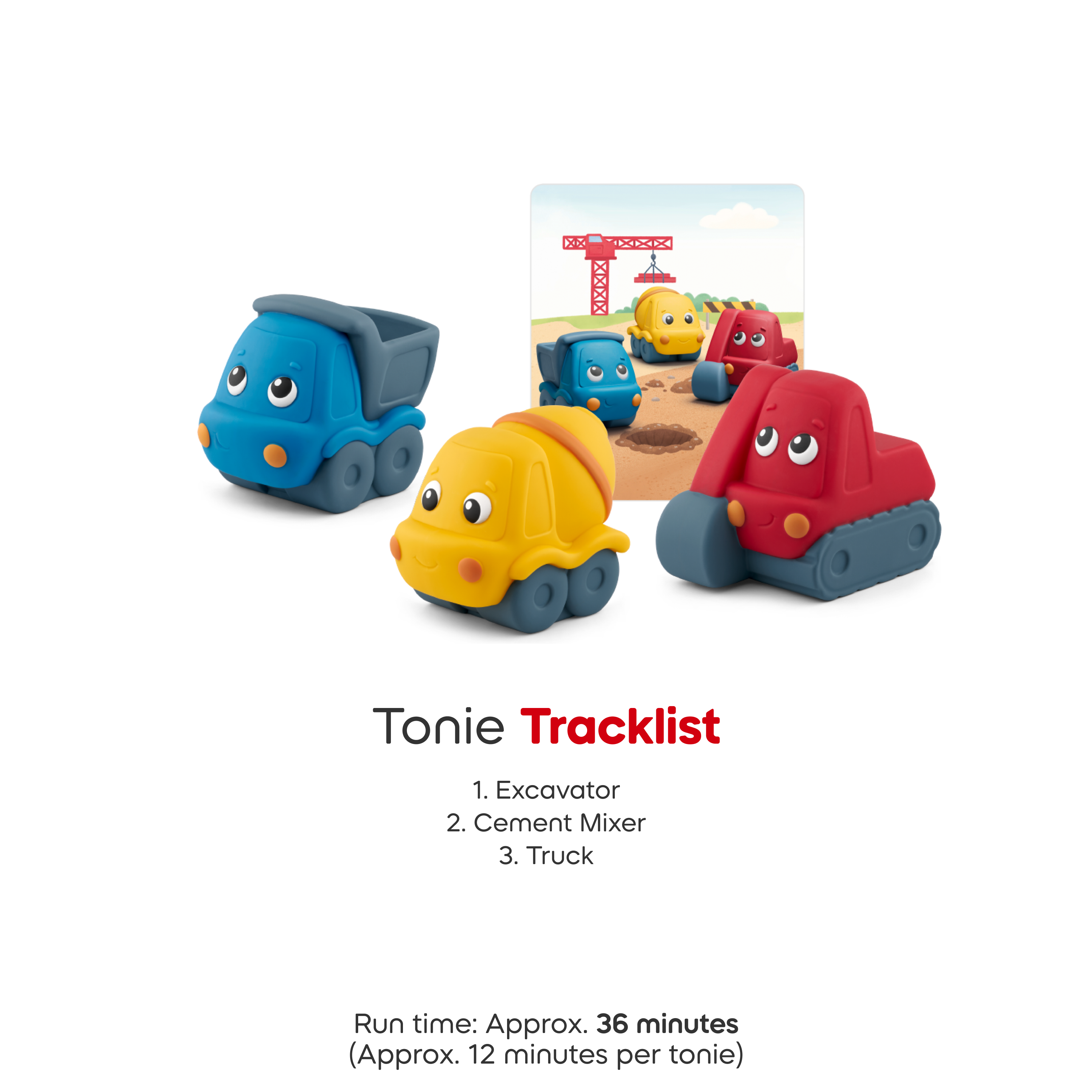Tonies -  Exclusive Toniebox 2 Bundle: Jungle + Construction - Sky Blue -  Electronics