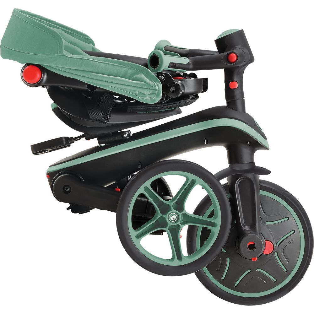  Globber -  Explorer Foldable Trike 4 in 1 - Olive -  Outdoor