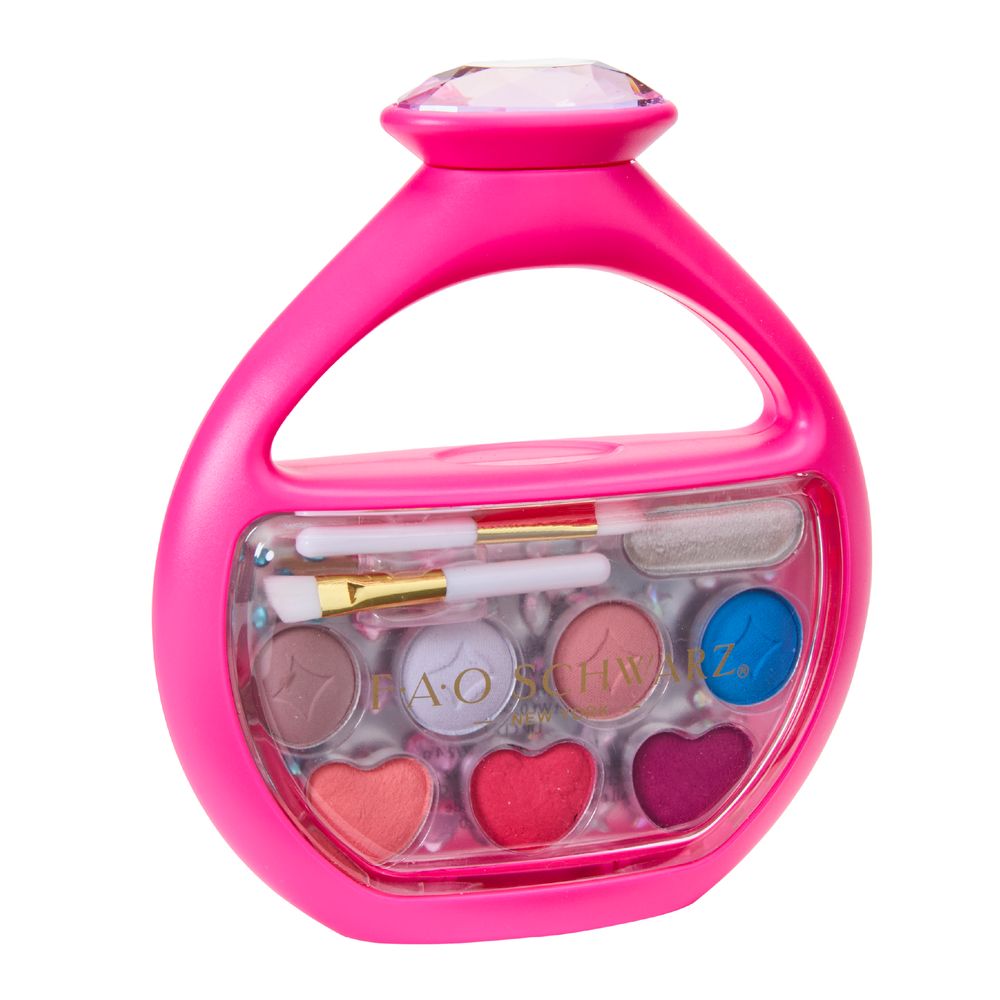  FAO Schwarz -  Eye & Lip Compact 7-Piece Set -  Fashion Activity and Roleplay