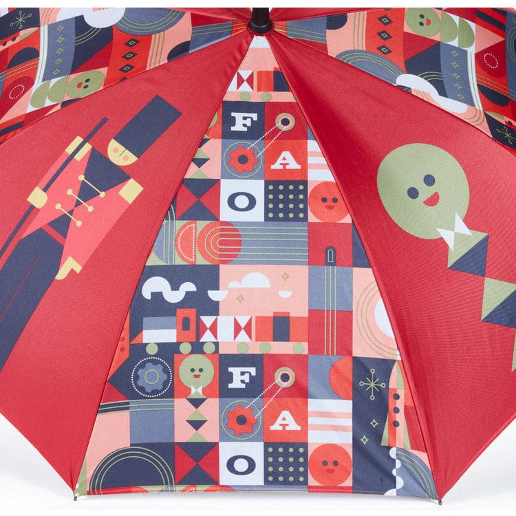  FAO Schwarz -  FAO Icon Long Umbrella -  Souvenirs