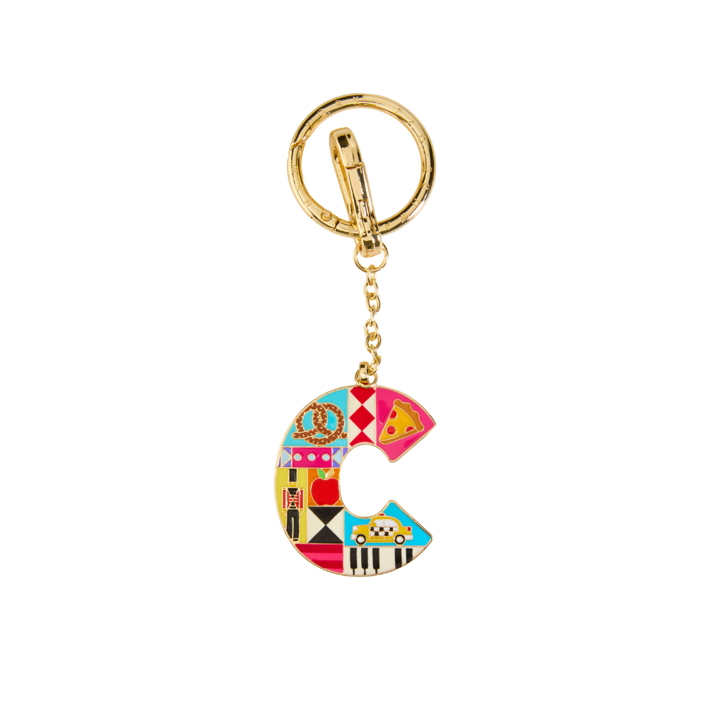  FAO Schwarz -  FAO Initial Keychain - C -  Souvenirs