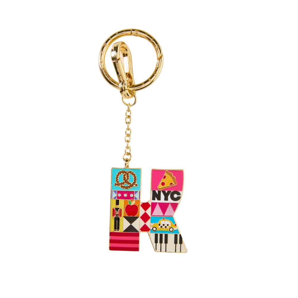  FAO Schwarz -  FAO Initial Keychain - K -  Souvenirs