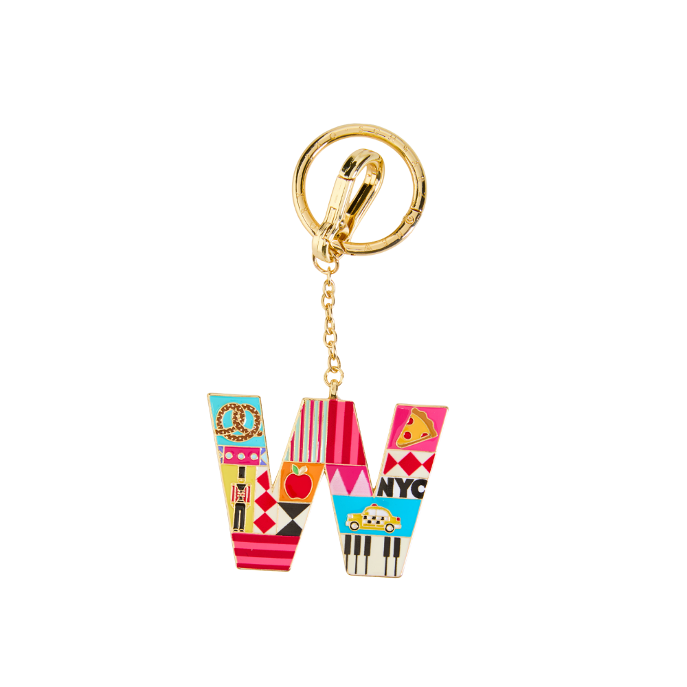  FAO Schwarz -  FAO Initial Keychain - W -  Souvenirs