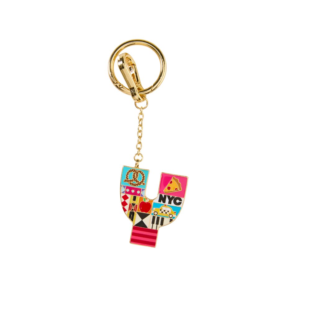  FAO Schwarz -  FAO Initial Keychain - Y -  Souvenirs