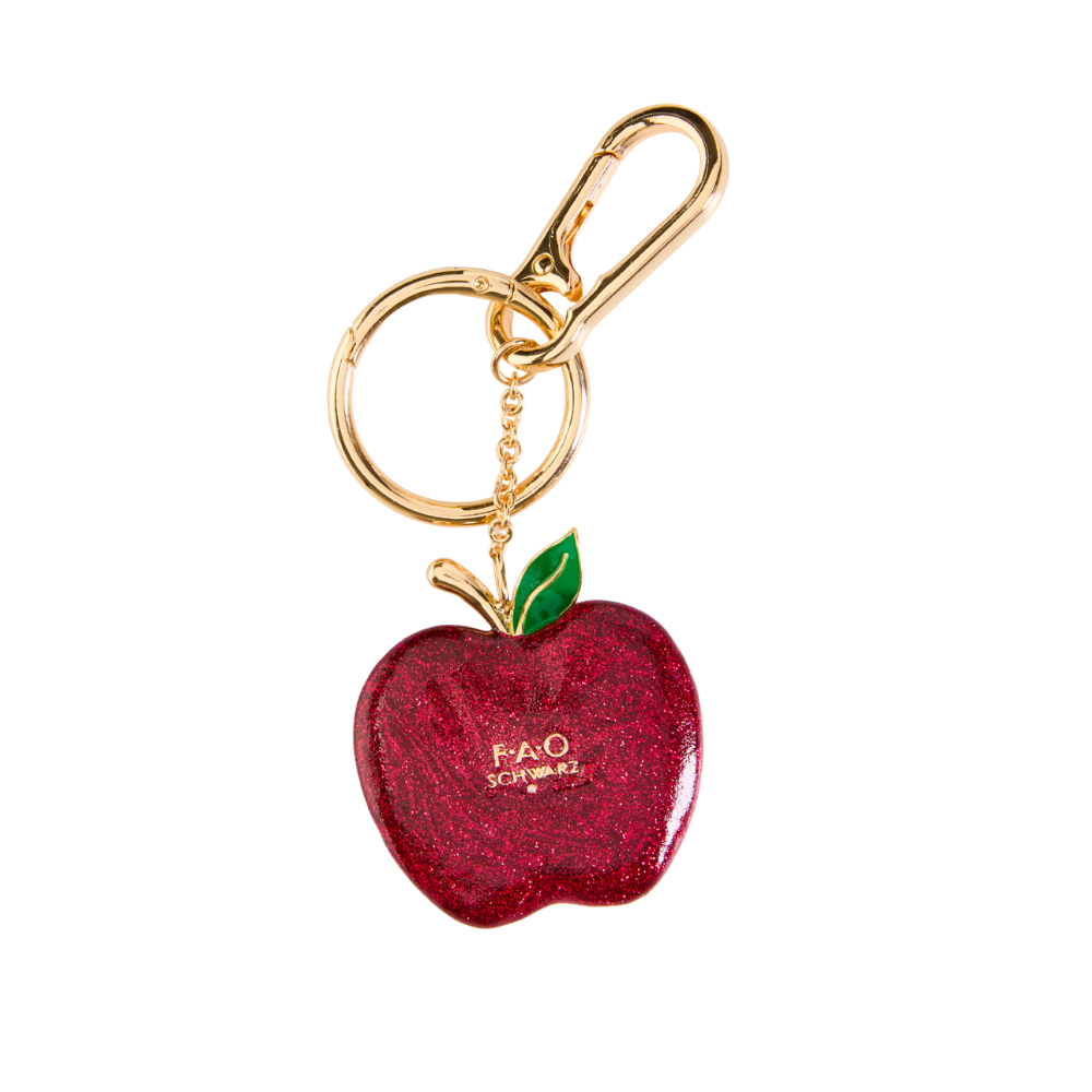  FAO Schwarz -  FAO NYC Apple Keychain -  Souvenirs