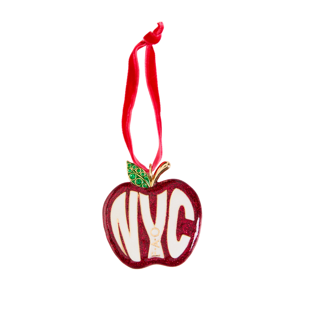  FAO Schwarz -  FAO NYC Apple Ornament -  Holiday