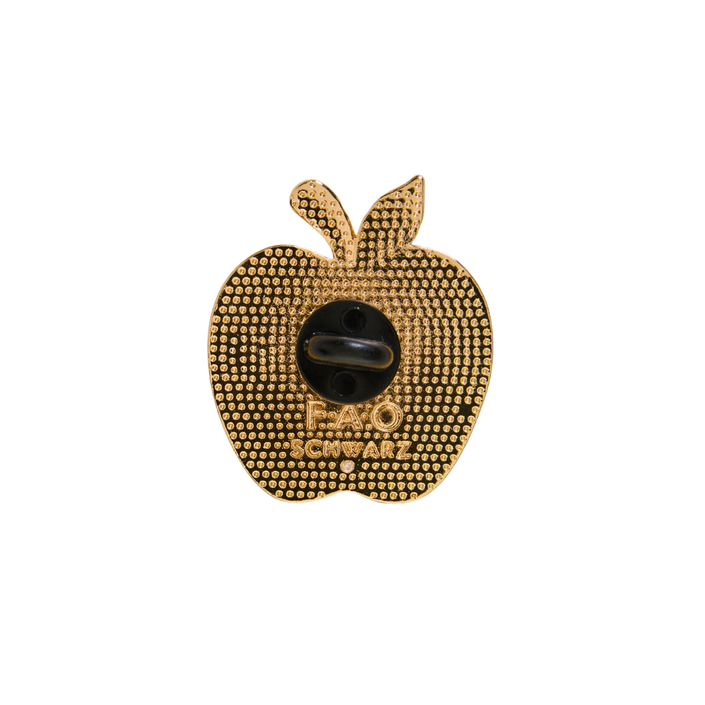  FAO Schwarz -  FAO NYC Apple Pin -  Souvenirs