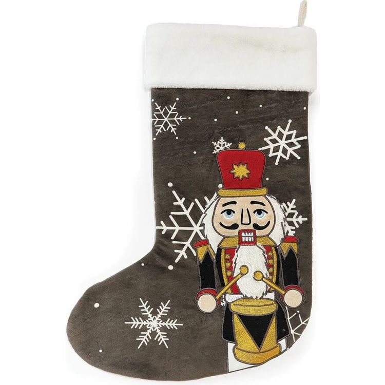  Bunnies By The Bay -  FAO Schwarz Nutcracker Stocking -  Holiday