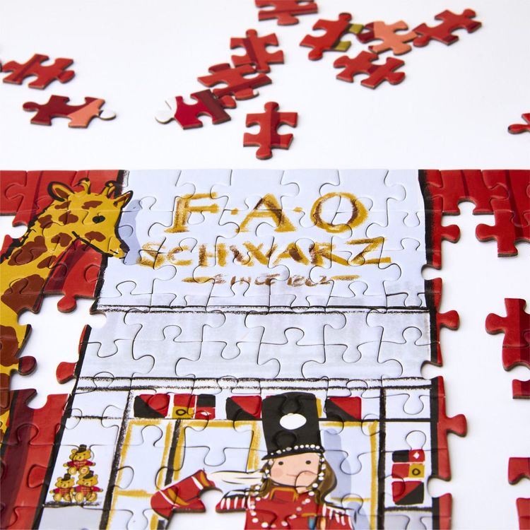  FAO Schwarz -  FAO Schwarz Twinkling Toyland 500 Piece Puzzle -  Souvenirs