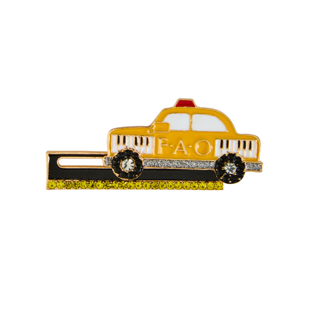  FAO Schwarz -  FAO Taxi Cab Pin -  Souvenirs