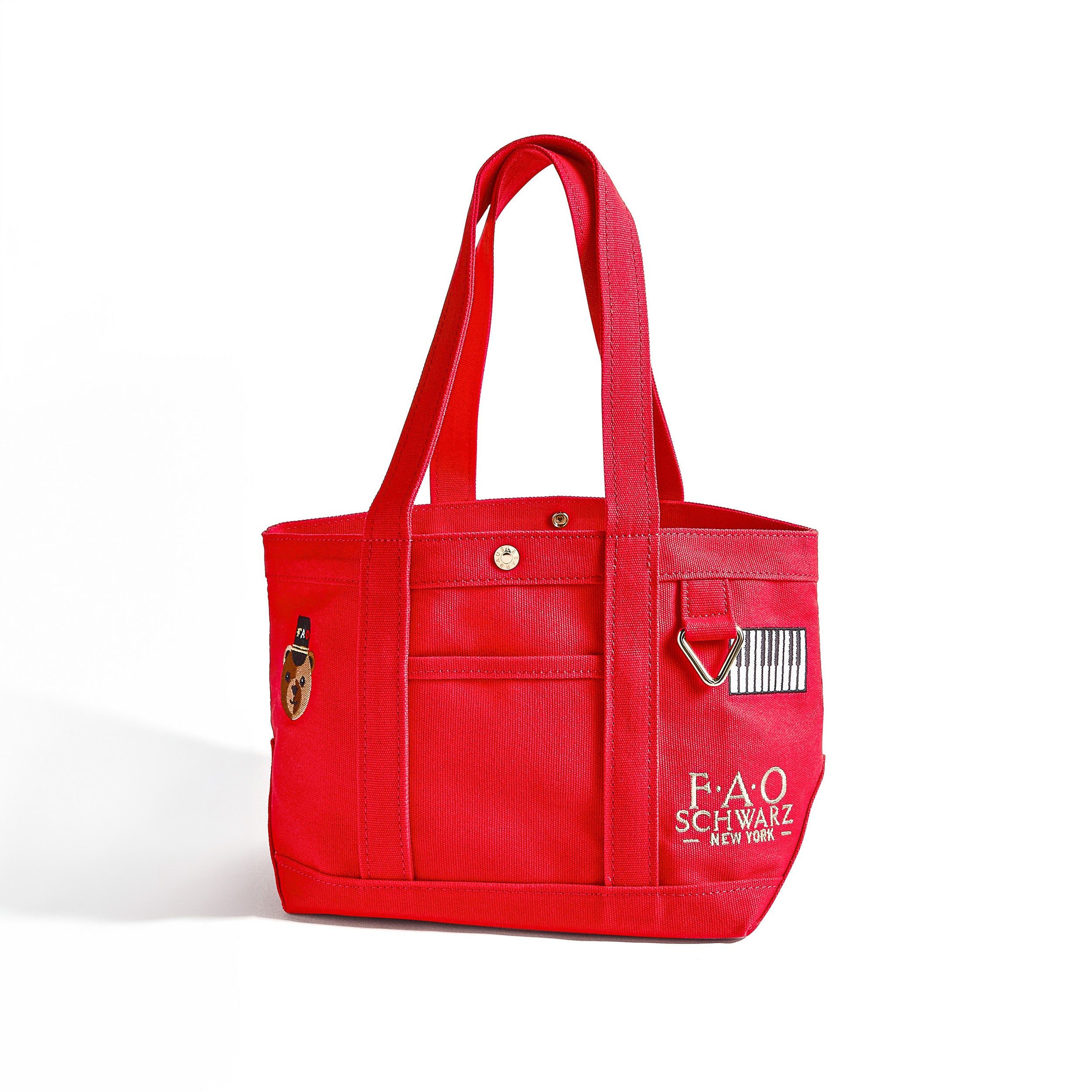  Minibar by BaubleBar -  FAO x BaubleBar Small Tote Bag - Red -  Trend Accessories