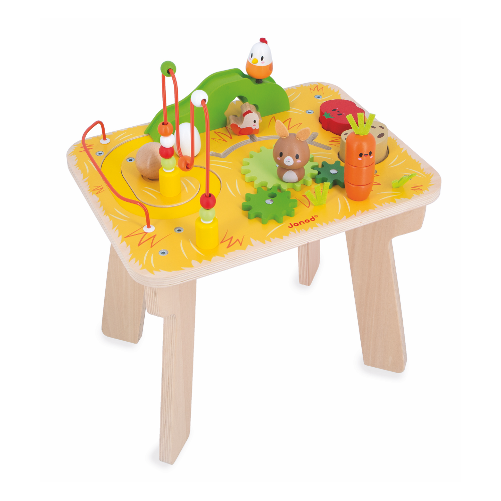  Janod -  Farm Multi-Activity Table -  Infants