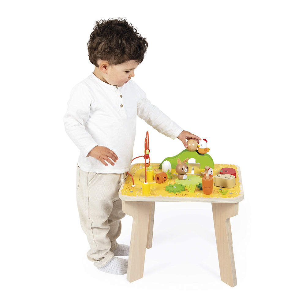  Janod -  Farm Multi-Activity Table -  Infants
