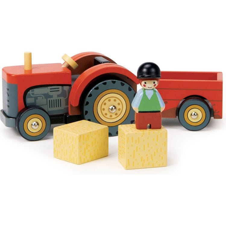  Tender Leaf Toys -  Farmyard Tractor Toy -  Preschool