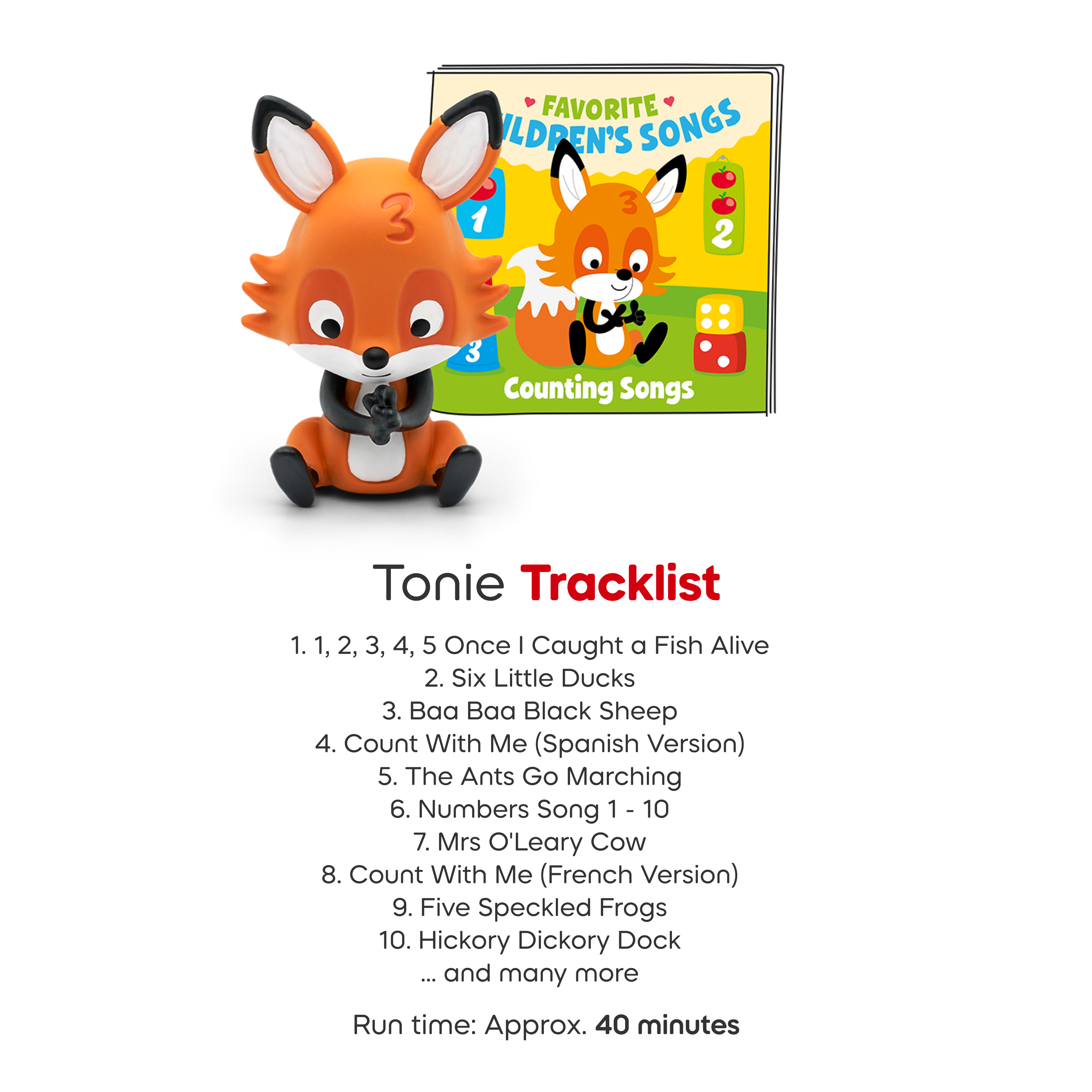 Tonies -  Favorite Children's Songs: Counting Songs Tonie -  Electronics