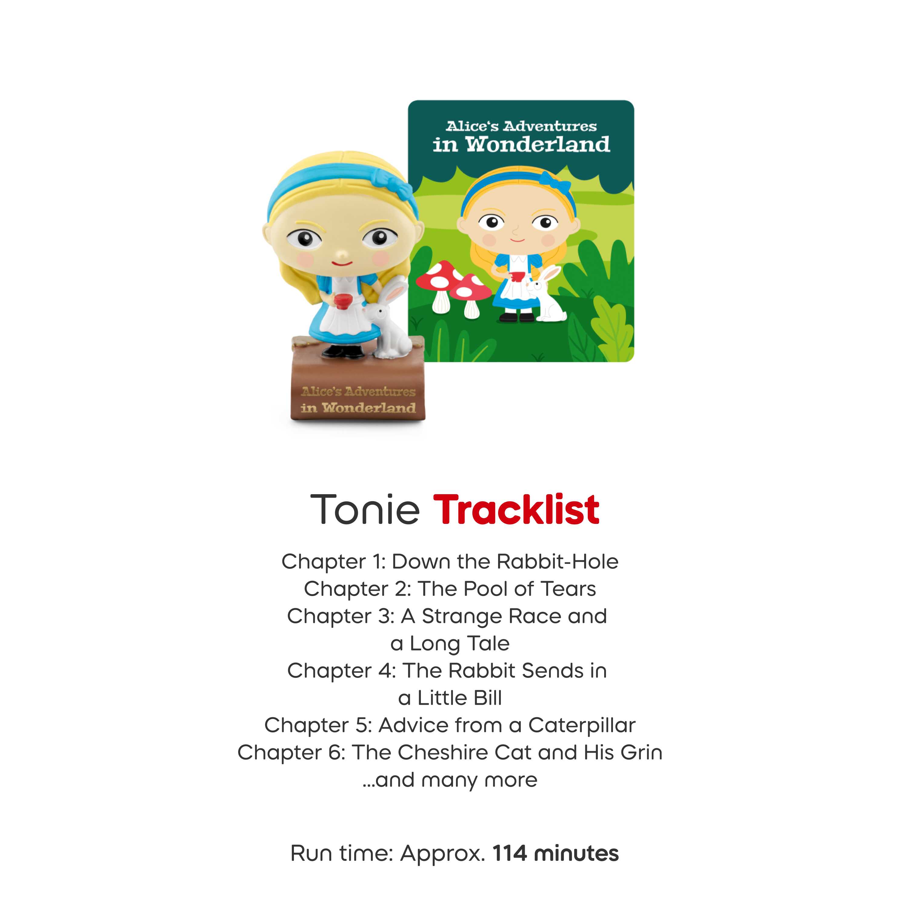  Tonies -  Favorite Classics: Alice's Adventures in Wonderland Tonie -  Electronics