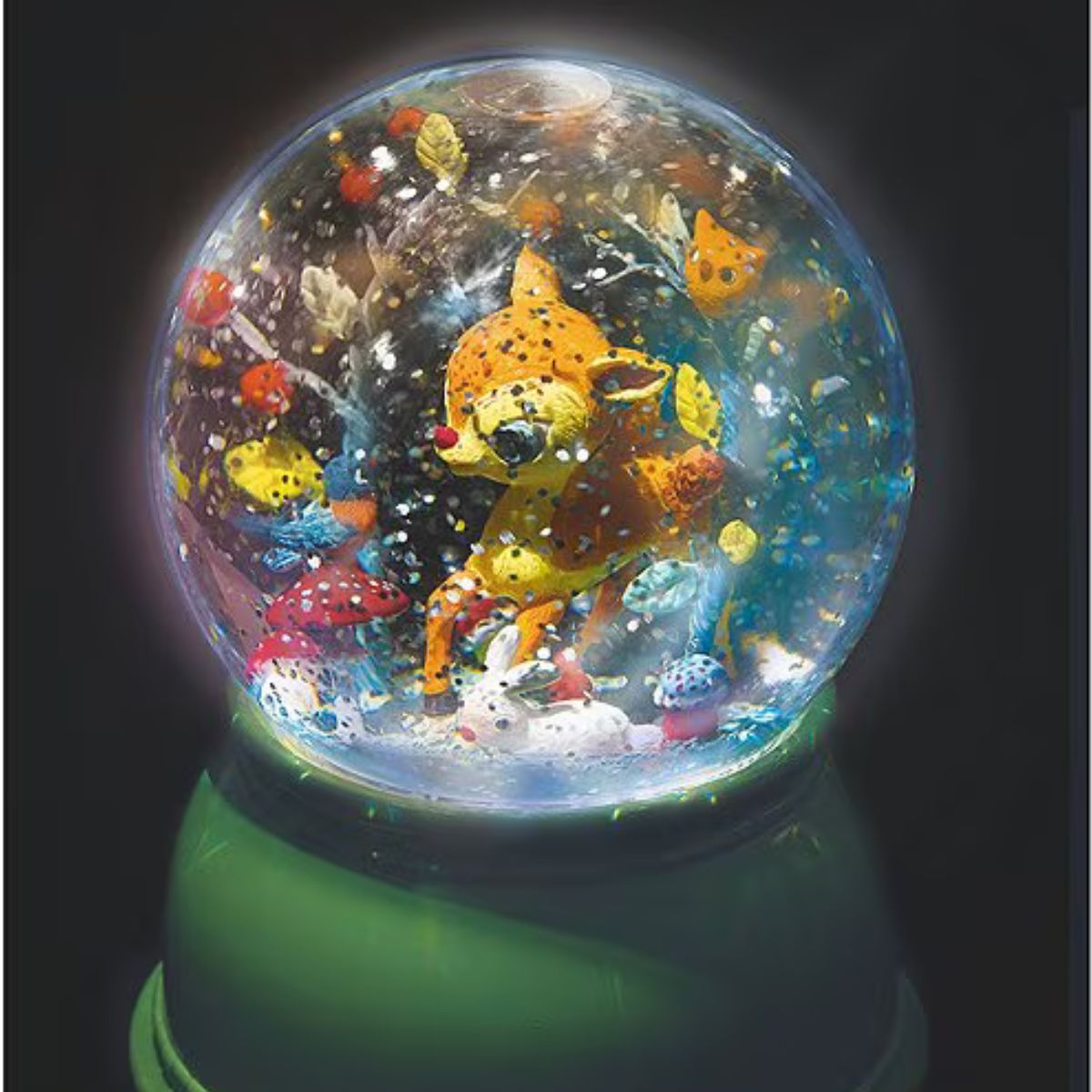  Djeco -  Fawn Snow Globe Night Light -  Trend Accessories